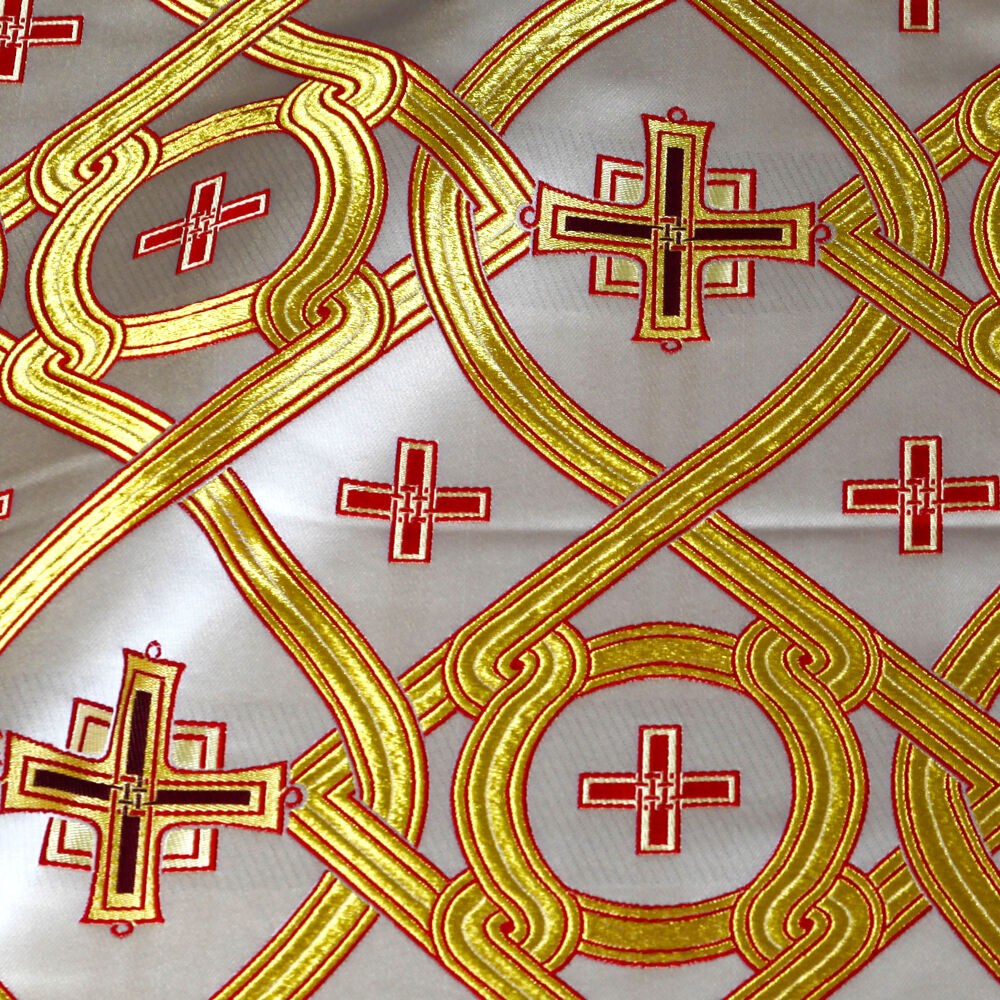 Ткань греческая красная «Табга»