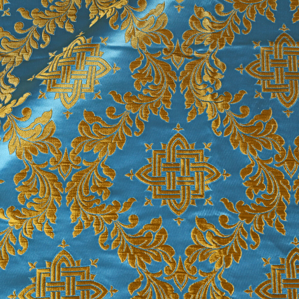 Ткань греческая голубая «Ярополк»