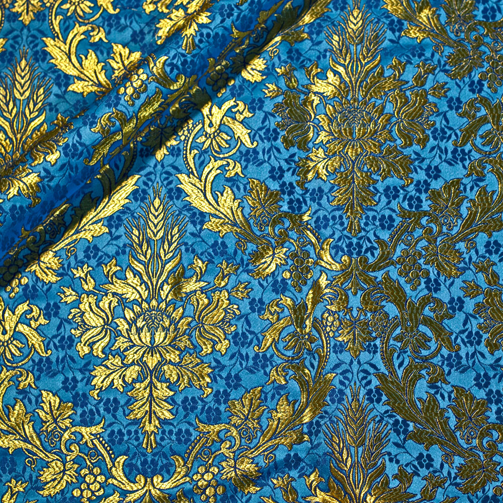 Ткань греческая голубая «Ольжица»