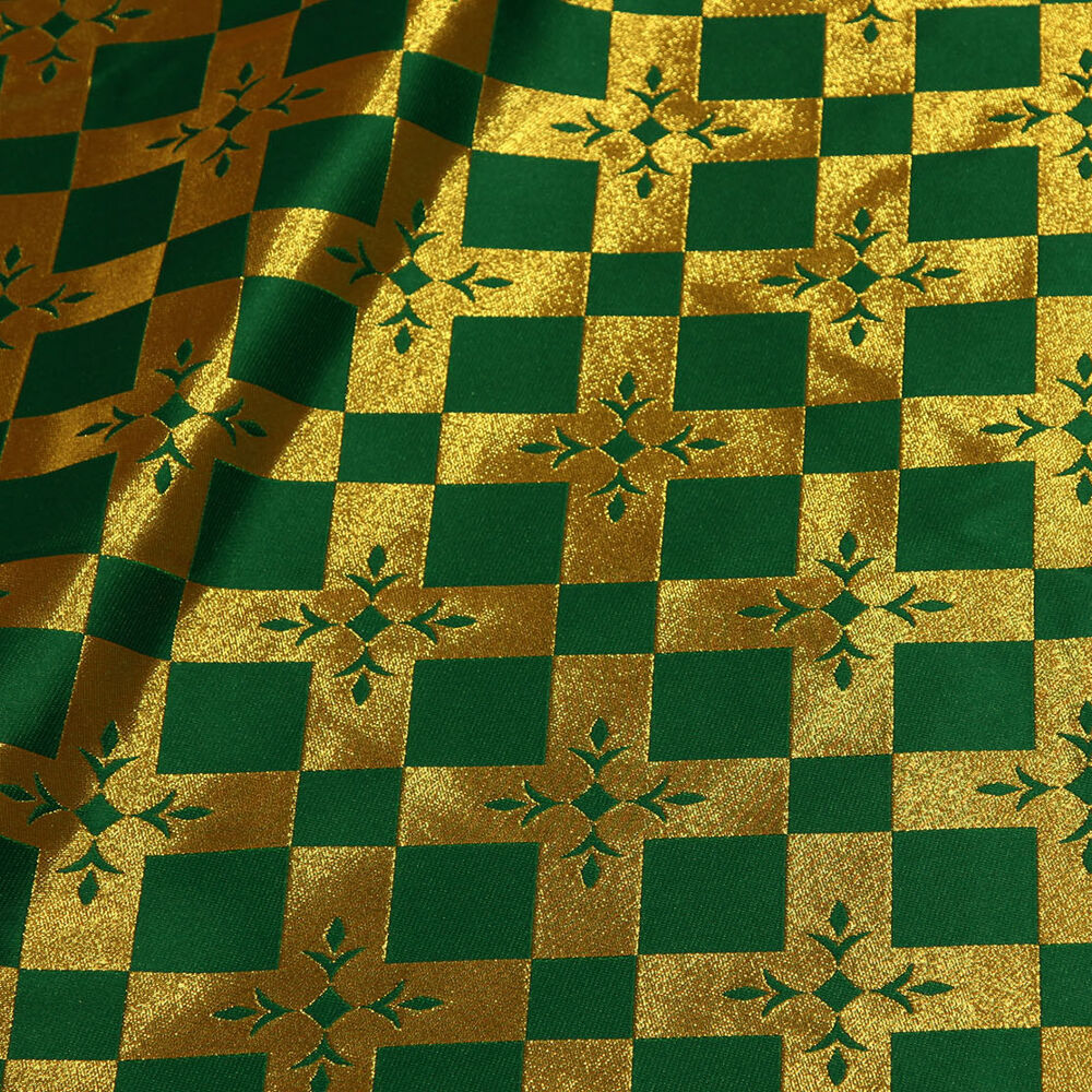 Ткань греческая зеленая «Мироновская»