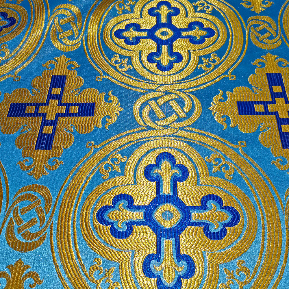 Ткань голубая «Никомедия»