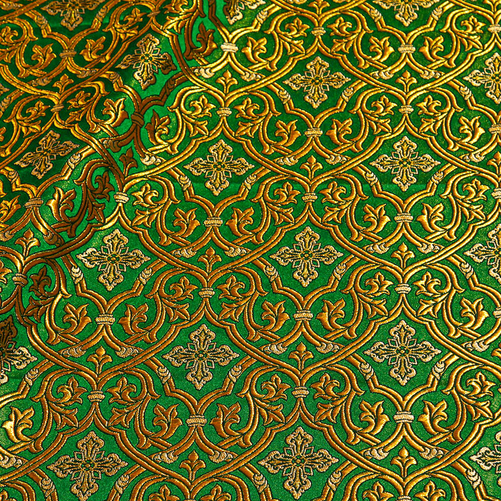 Ткань зеленая «Антиохия»