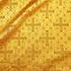 Ткань желтая для пошива богослужебных облачений «Византийский крест» 