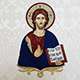 Икона на оплечье «Иисус Христос Блаженный» 