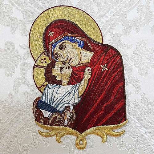 Икона на палицу «Богородица»