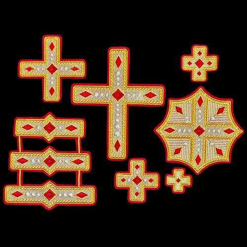 Комплект крестов для архиерейских облачений «Черниговский»