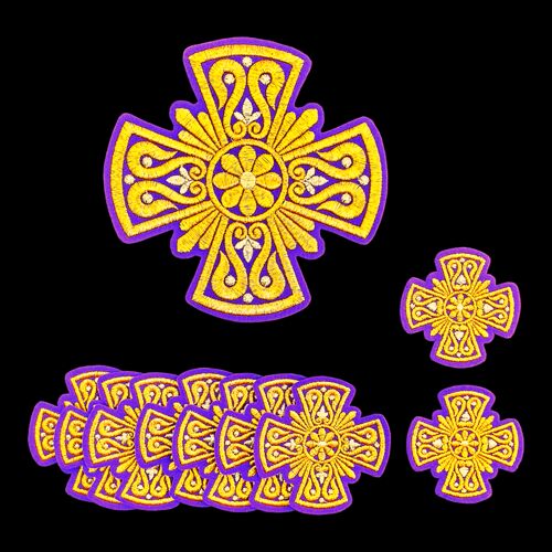 Кресты для диаконских облачений «Пасхальные»