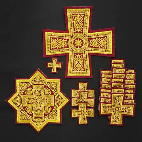 Кресты для пошива иерейского облачения Набор «Успенский»