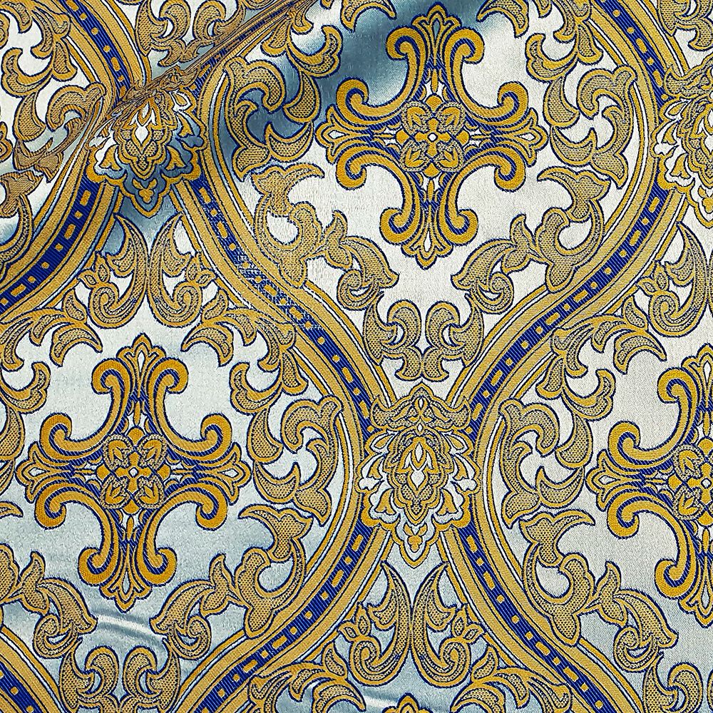 Парча синяя «Лавра» Парча синяя «Лавра»