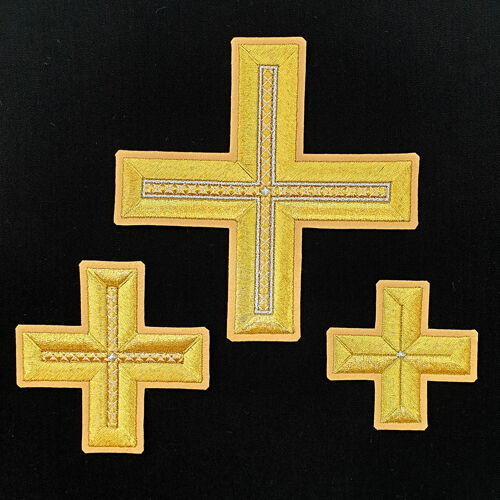 Набор дьяконских крестов для старообрядческого облачения «Греческий»
