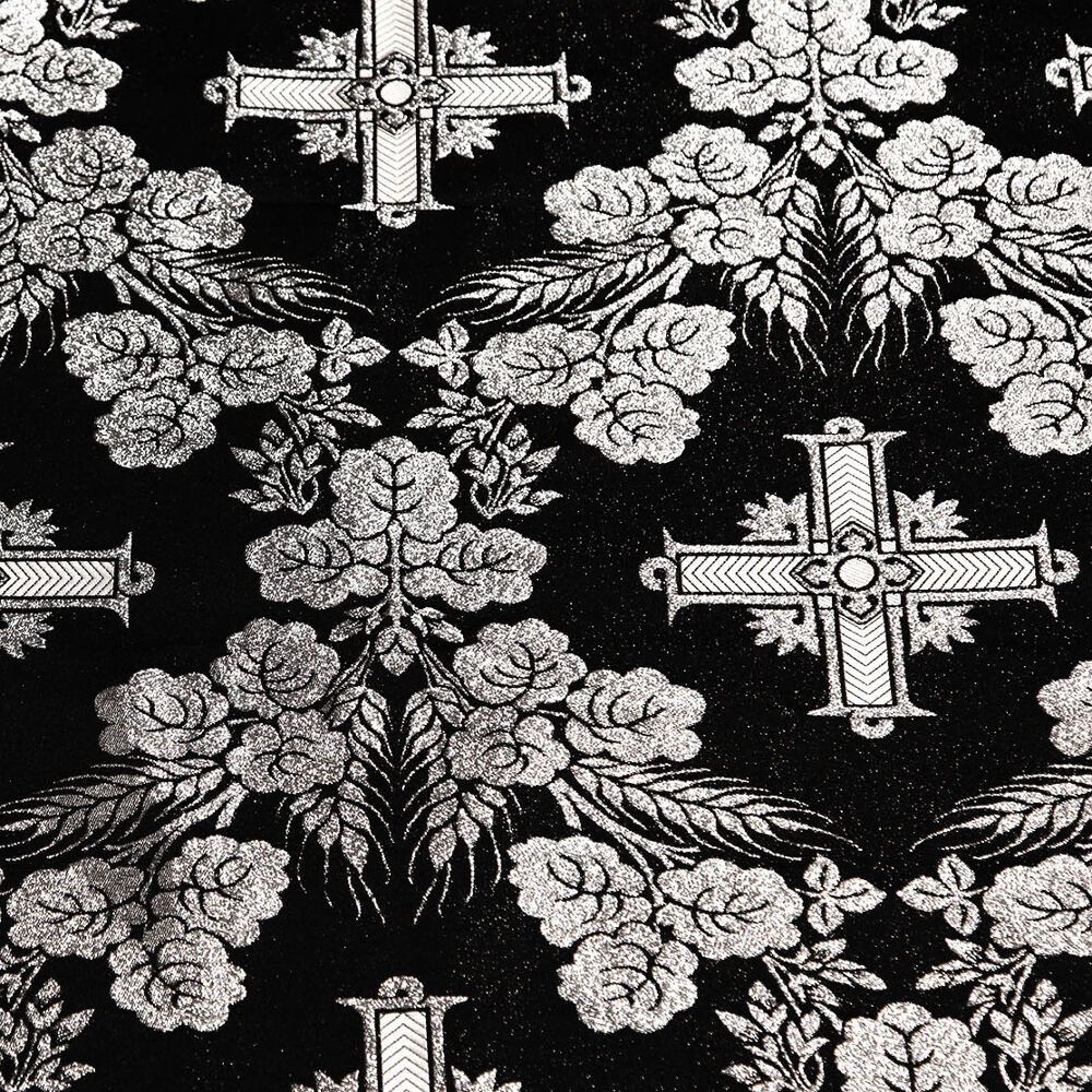 Ткань черная «Золотой колос» Ткань черная «Золотой колос»