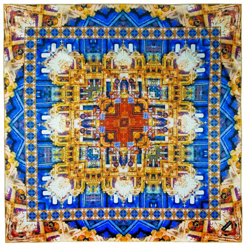 Православный платок «Церковь Николая Набережного алтарь»
