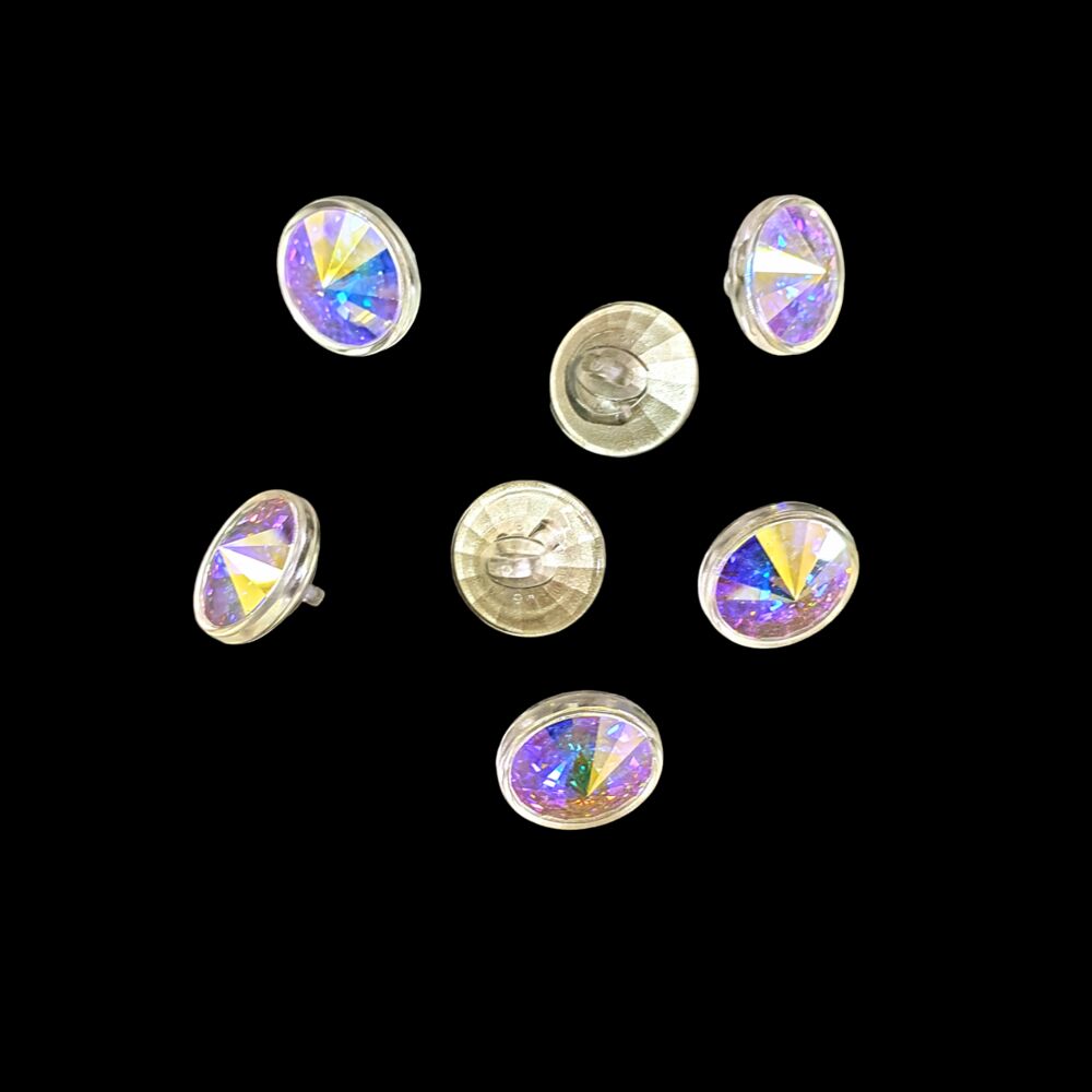 Пуговицы Swarovski с радужным отливом Пуговицы Swarovski с радужным отливом