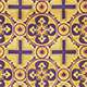 Ткань церковная фиолетовая «Назарет» 