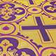 Ткань церковная фиолетовая «Назарет» купить