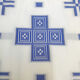 Ткань греческая синяя «Боричевская» купить