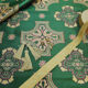 Ткань греческая зеленая «Лагода» цена