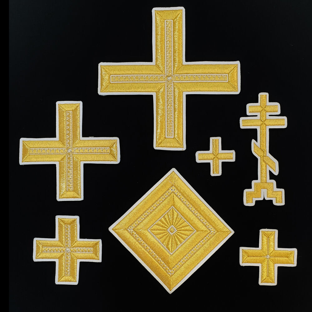 Кресты для старообрядческого облачения иерея «Греческие»
