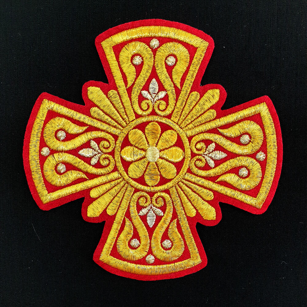 Крест для красного паламарского облачення «Пасхальный»