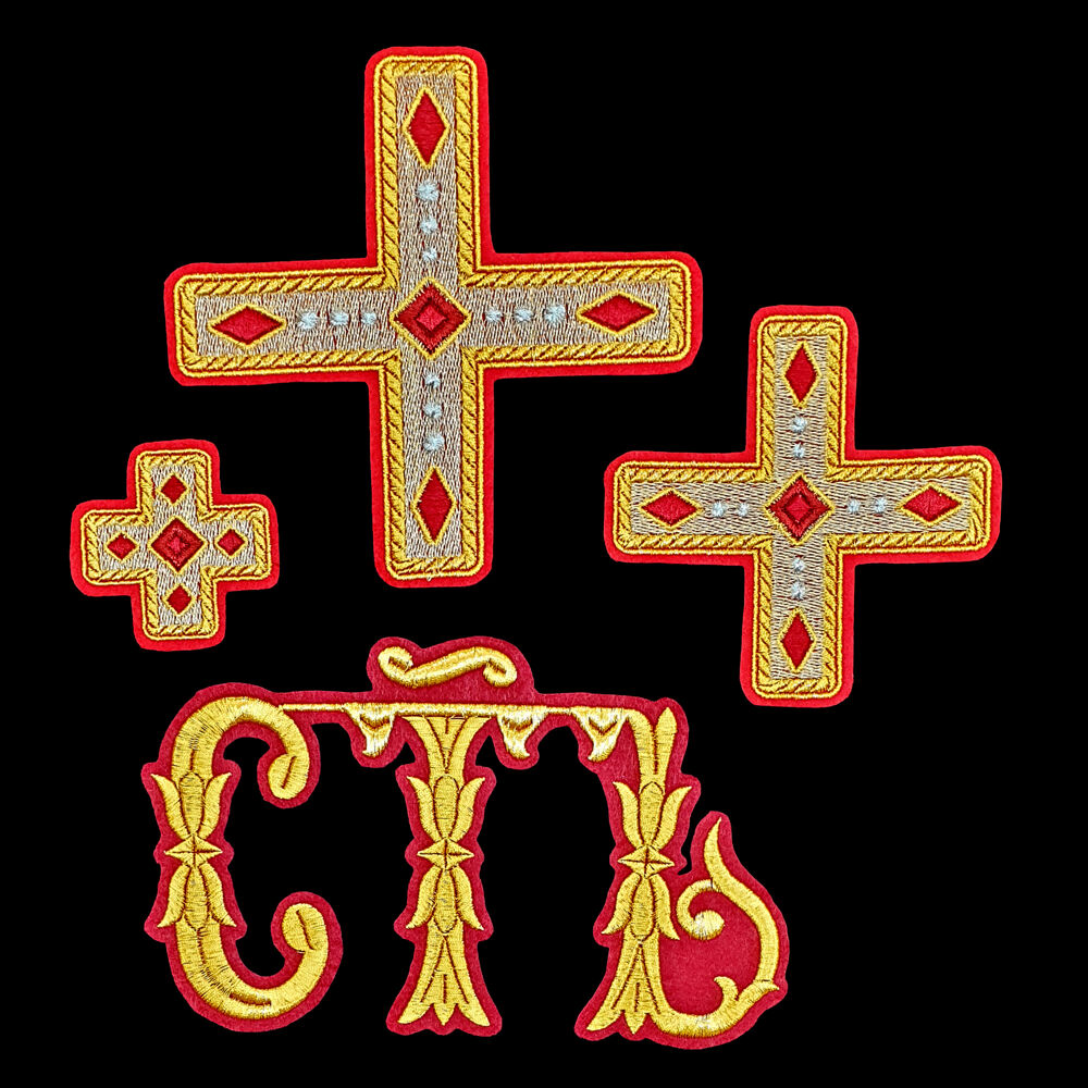 Комплект протодиаконских крестов «Черниговский малый»