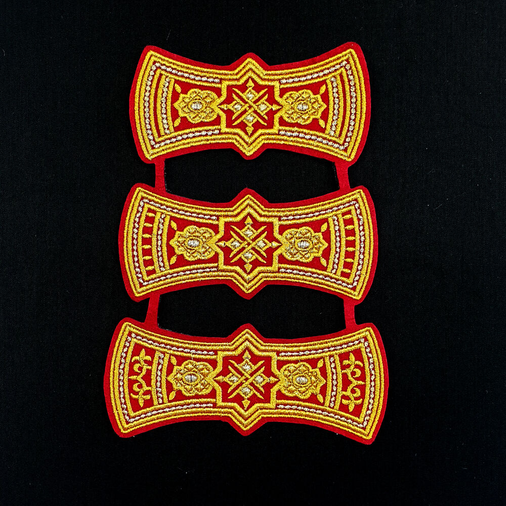 Источники вышитые для омофора «Преображенские» Источники вышитые для омофора «Преображенские»