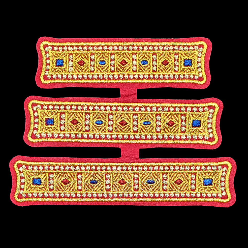 Комплект истоков на омофор «Самоцветы» Комплект истоков на омофор «Самоцветы»