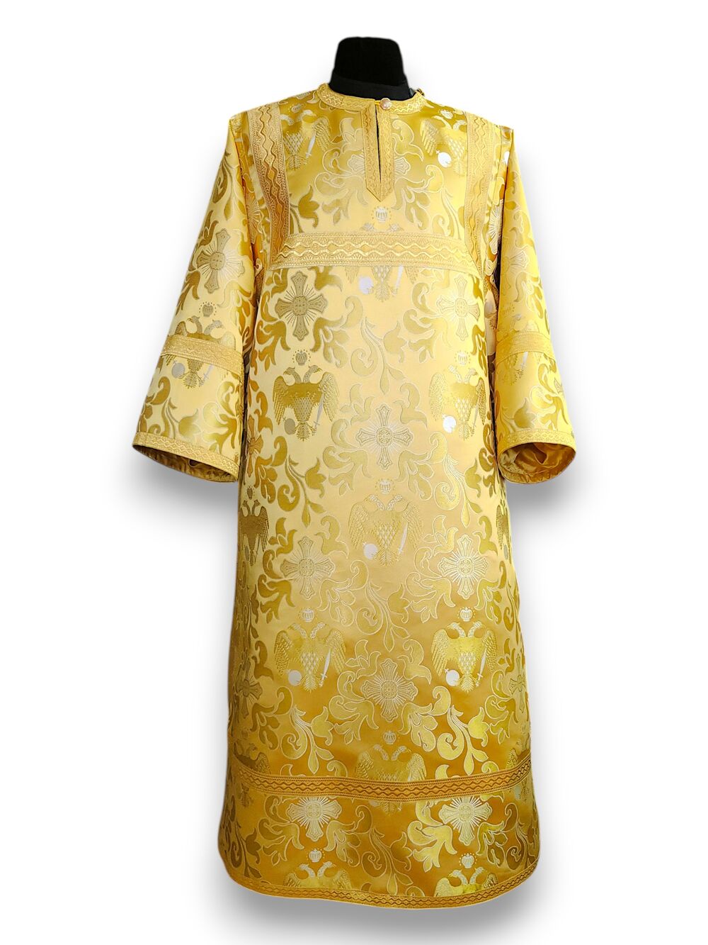 Стихар жовтий «Візантійський орел» Стихар жовтий «Візантійський орел»