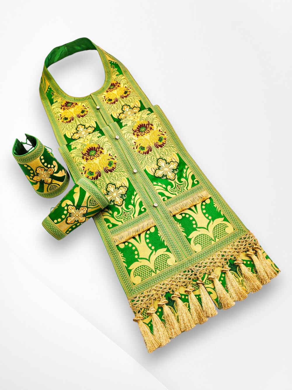 Требний комплект зелений «Почаєвський» Требний комплект зелений «Почаєвський»