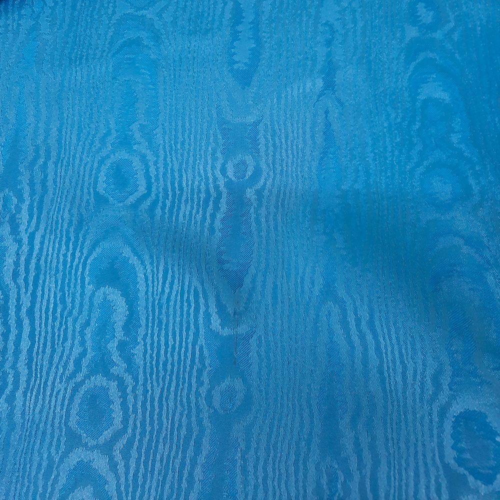Тканина грецька блакитна «Муар»