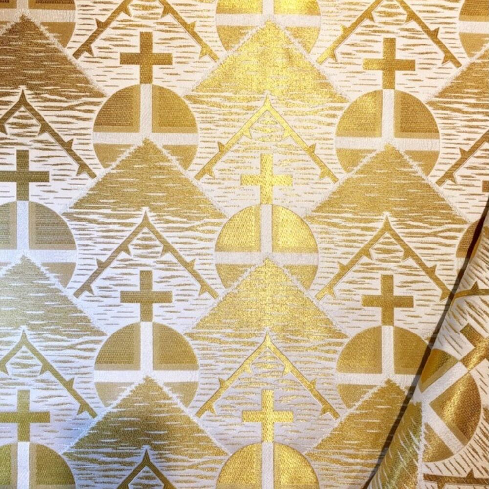 Парча золота «Корінф» для облачень Парча золота «Корінф» для облачень