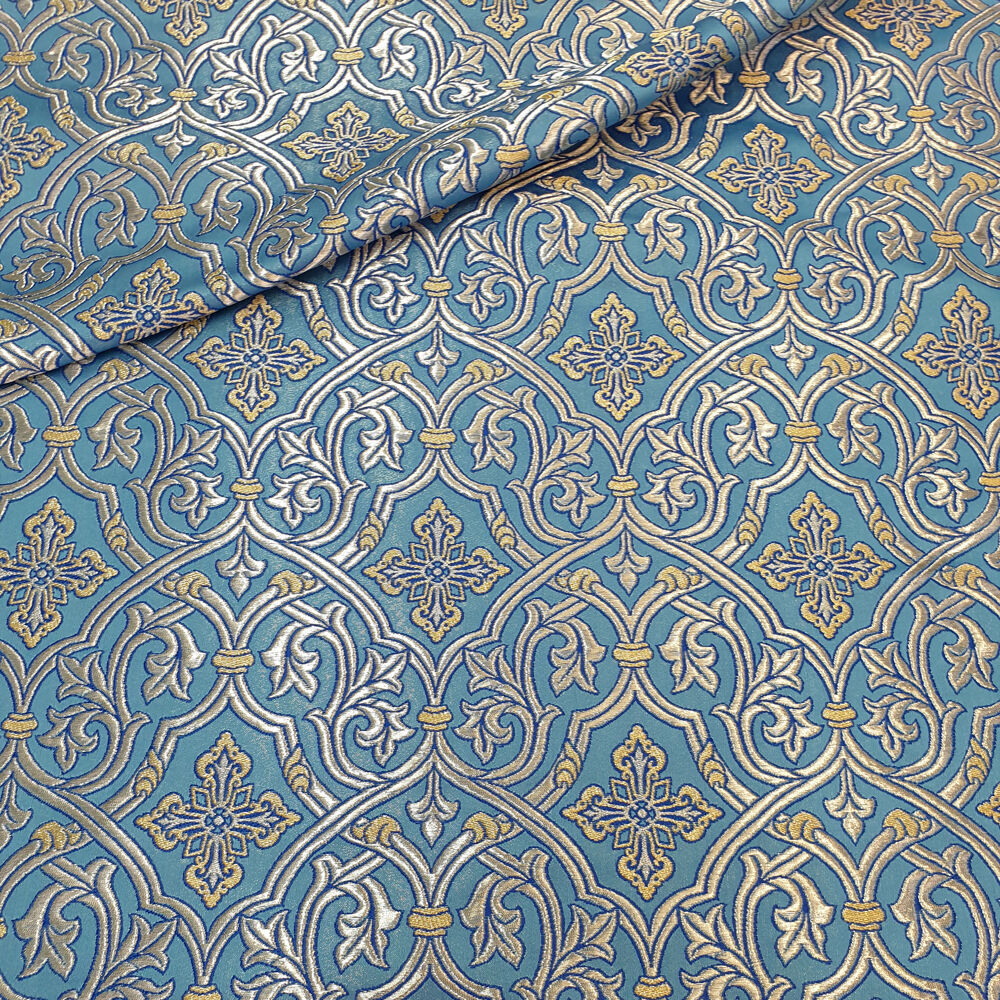 Тканина блакитна «Антіохія»