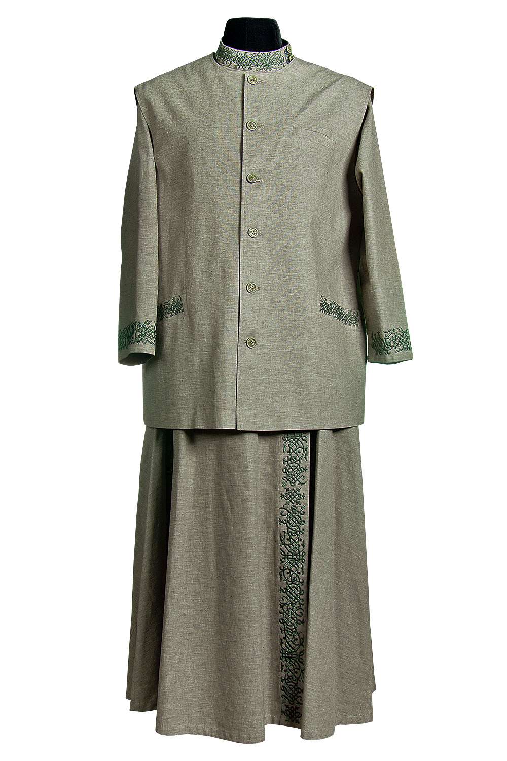 Жилет чоловічий літній з вишивкою на кишені Жилет чоловічий літній з вишивкою на кишені