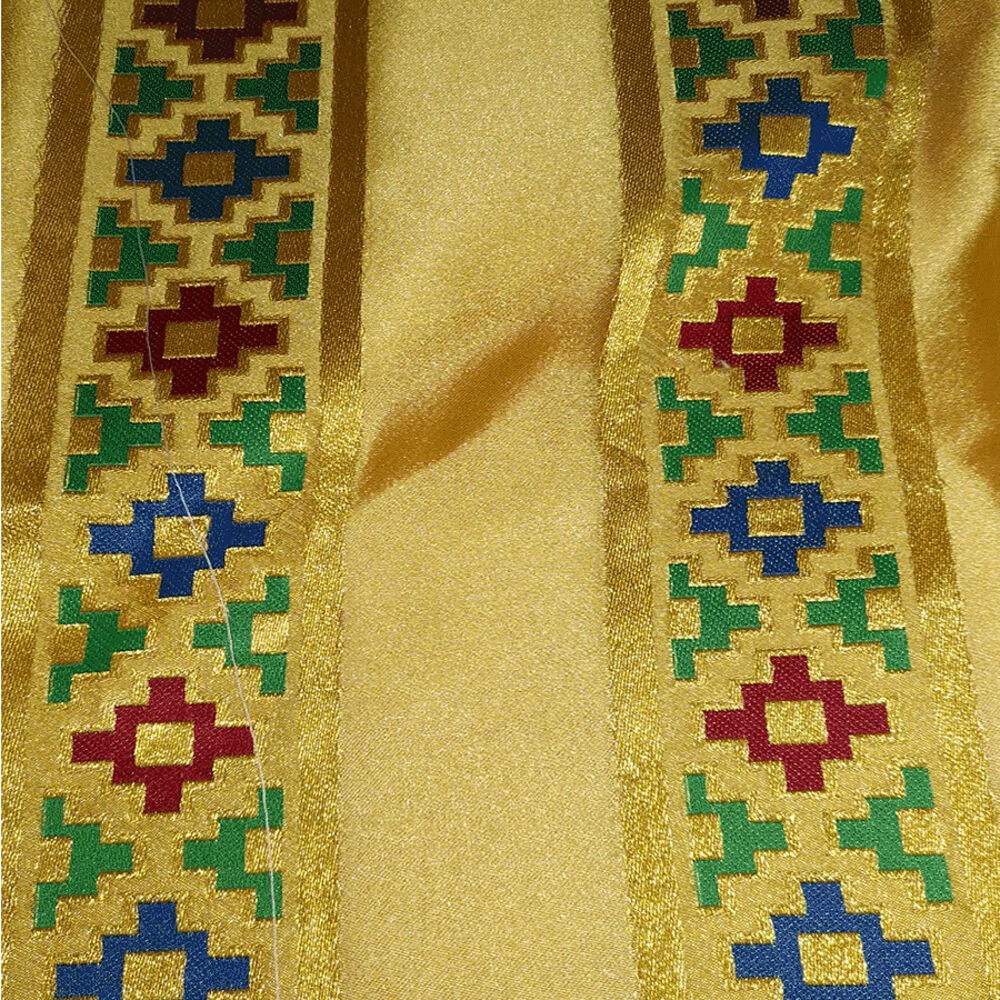 Тканинний галун «Адамант» жовтий Тканинний галун «Адамант» жовтий