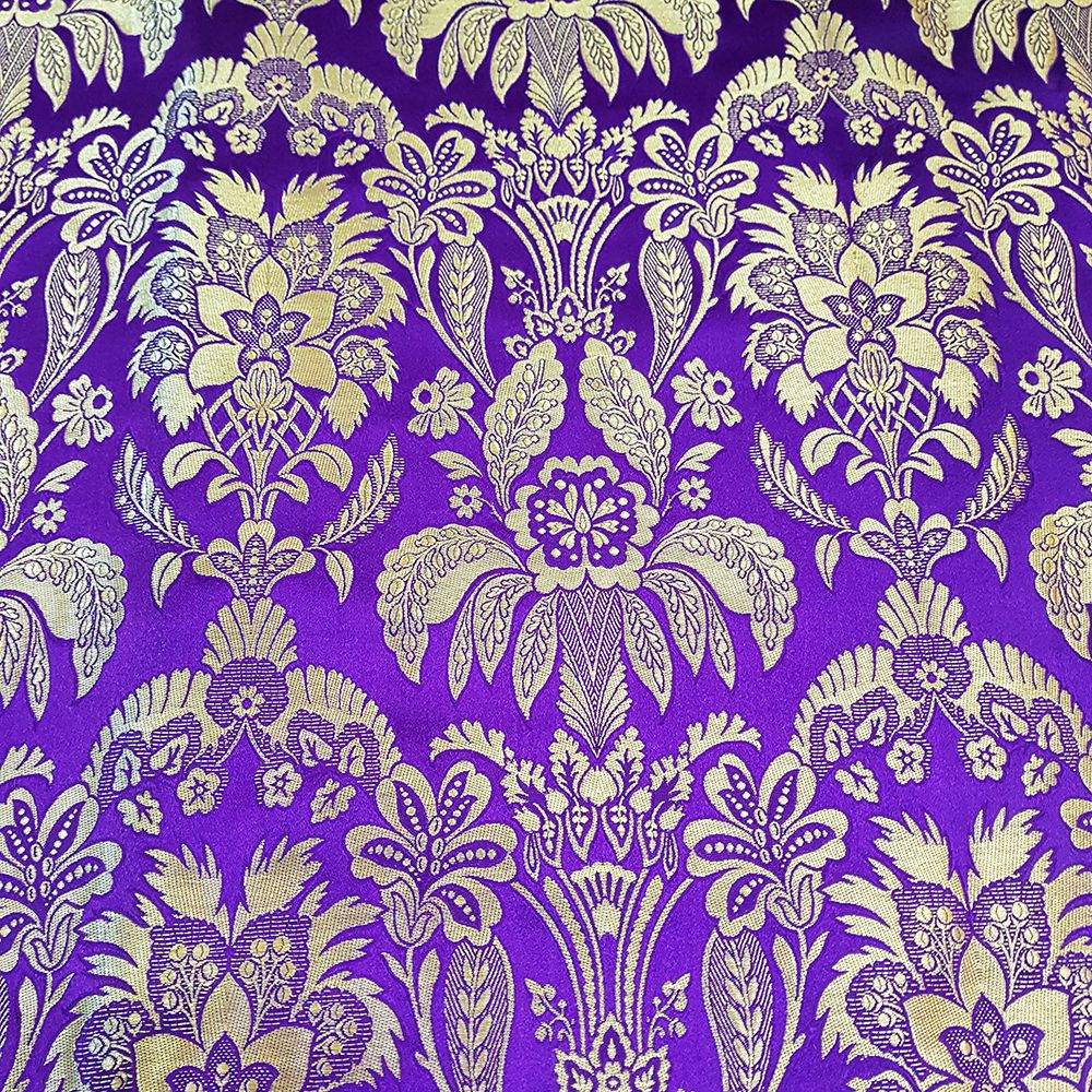 Парча грецька фіолетова «Бахчисарай» Парча грецька фіолетова «Бахчисарай»