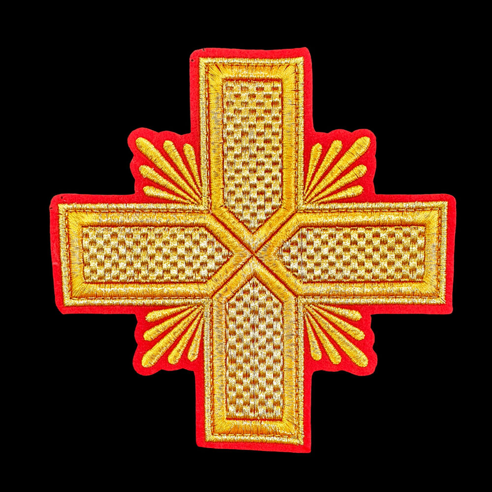Хрест для одягу паламаря «Афонський»