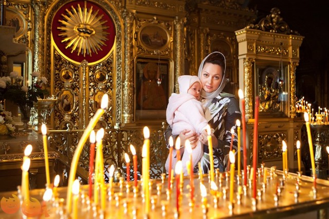 Крещение ребенка в православном христианстве